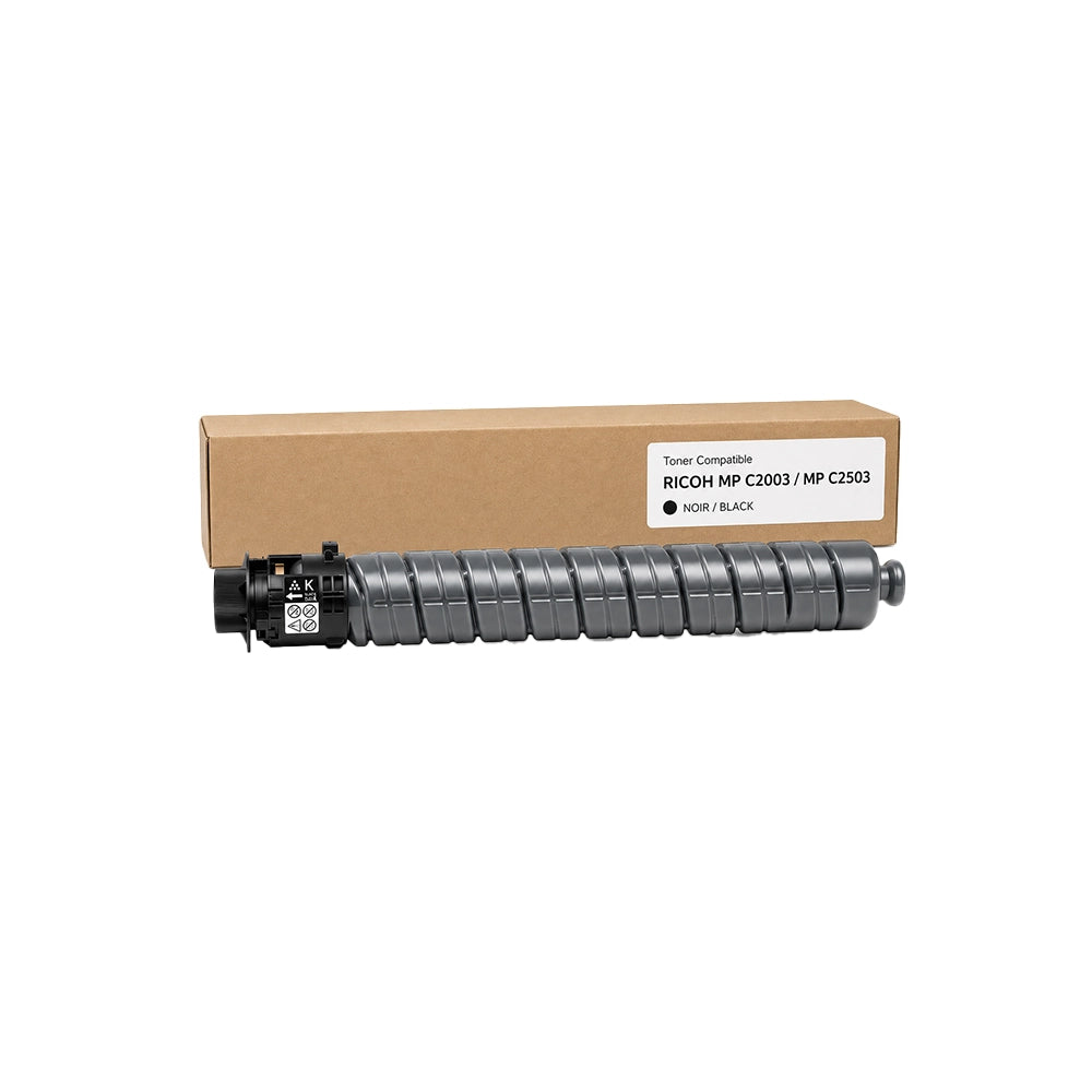 Toner compatible Ricoh 841925 MP C2003 MP C2503 Noir pour imprimantes multifonctions Ricoh Image principale du produit