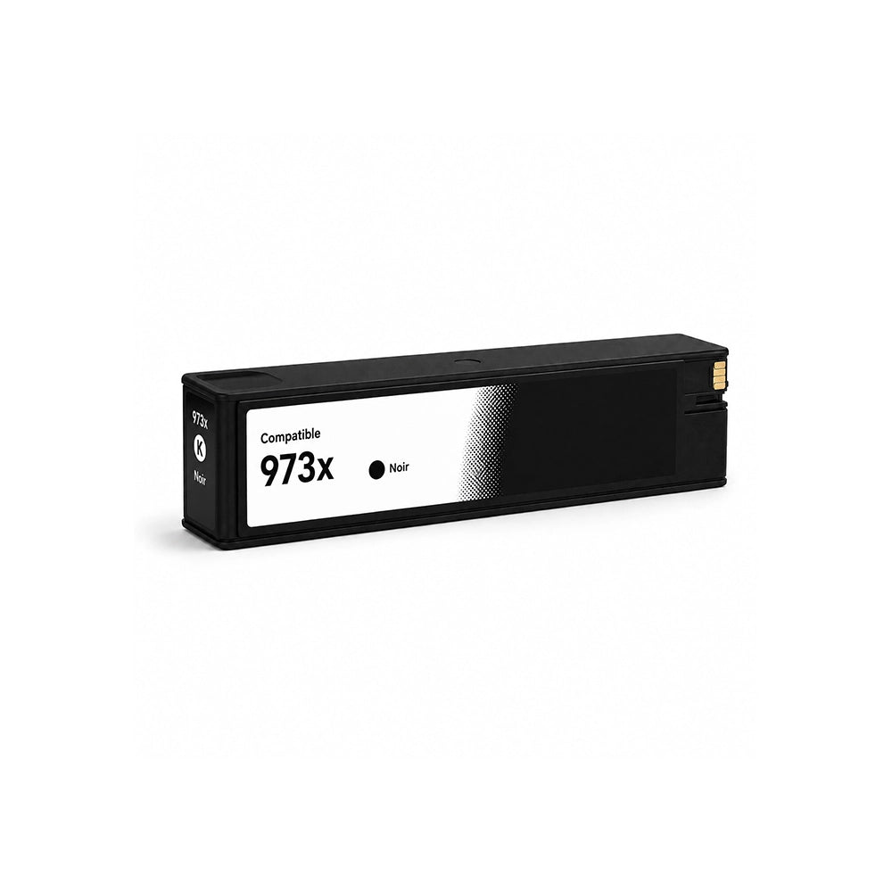 Cartouche d’encre compatible HP 973X Noir haute capacité pour imprimantes HP PageWide Image principale du produit