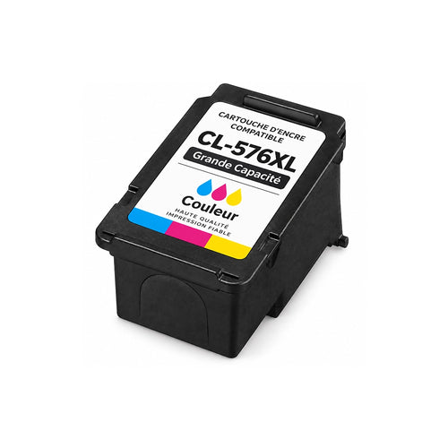 Cartouche d'encre compatible Canon CL-576XL Couleur Grande Capacité