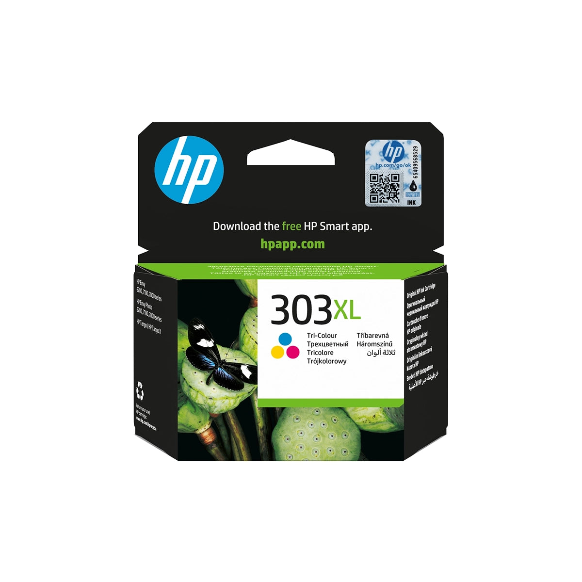 Cartouche d’encre HP 303 XL Couleur originale T6N03AE haute capacité tricolore Image principale du produit