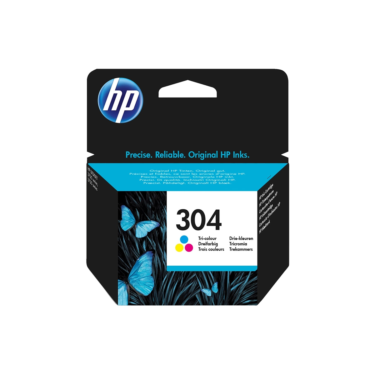 Cartouche d’encre HP 304 Couleur originale N9K05AE tricolore cyan magenta jaune