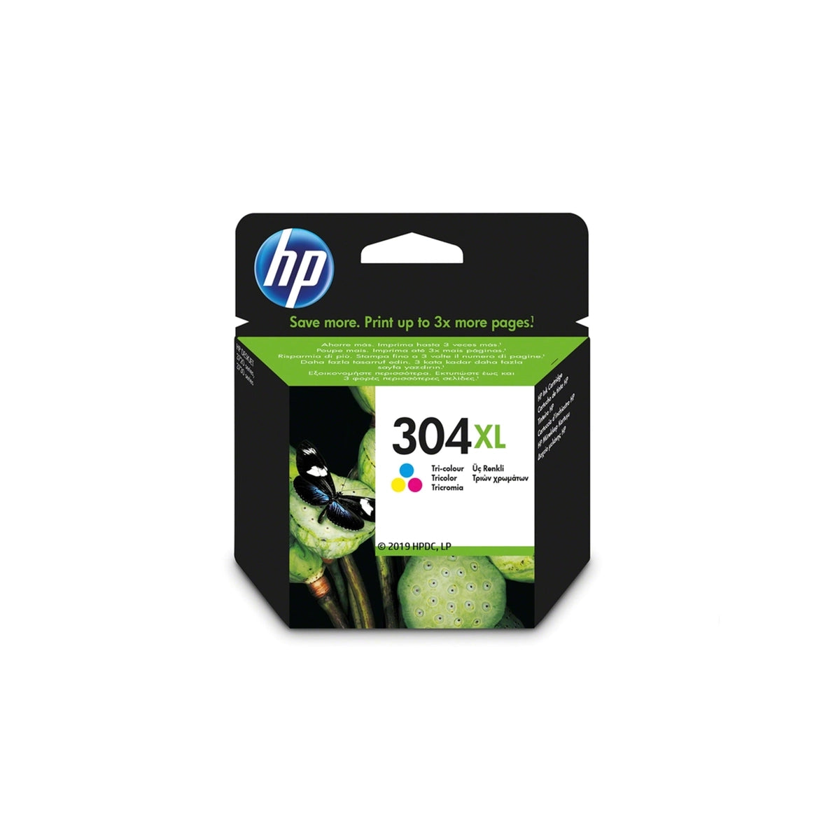 Cartouche d’encre HP 304 XL Couleur originale N9K07AE haute capacité tricolore