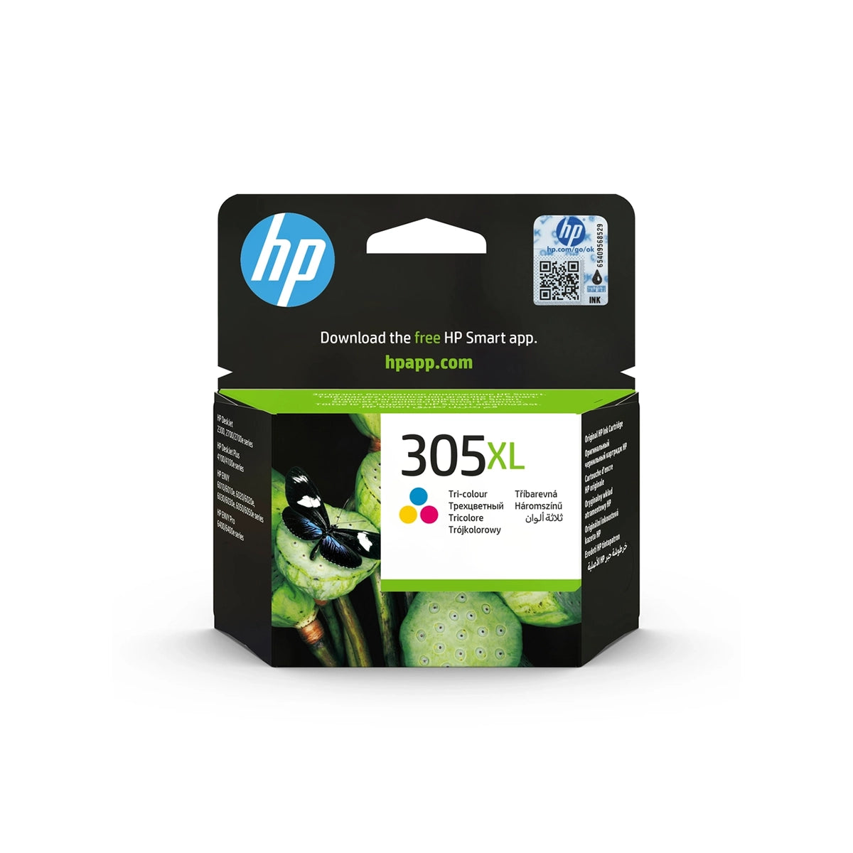 Cartouche d’encre HP 305 XL Couleur originale 3YM63AE haute capacité tricolore Image principale du produit