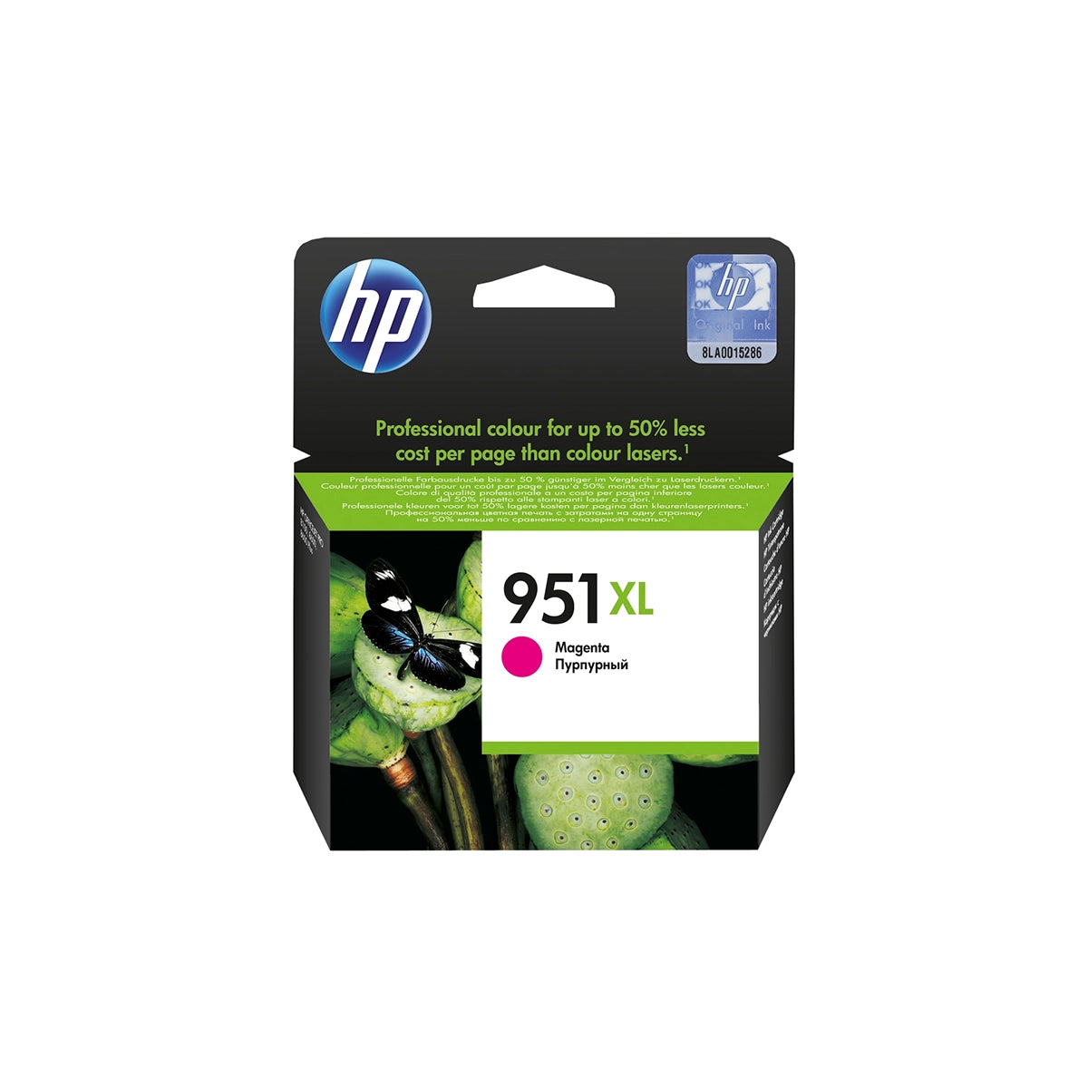 Cartouche d’encre HP 951 XL Magenta originale CN047AE haute capacité pour imprimantes HP OfficeJet Pro