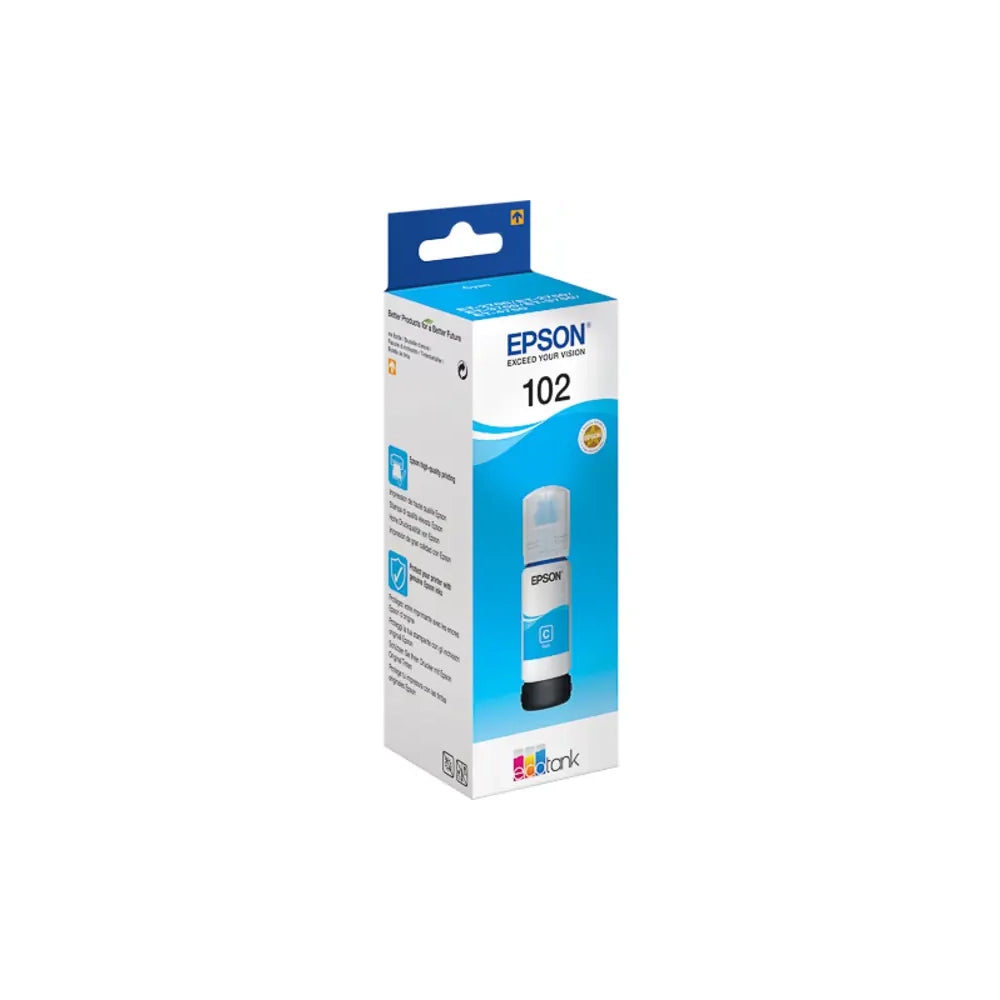 Cartouche Epson EcoTank ET102 Cyan d'origine