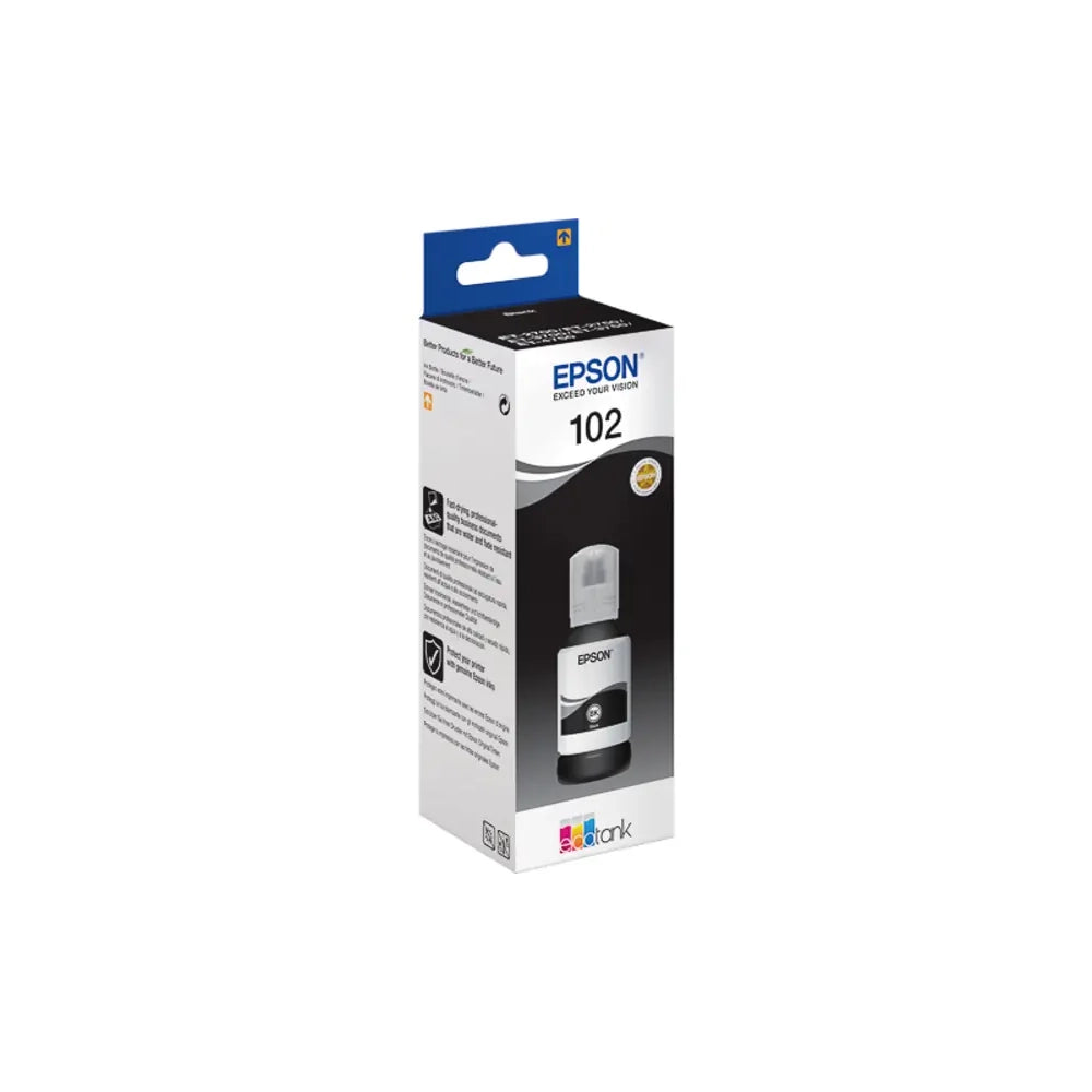 Cartouche Epson EcoTank ET102 Noir d'origine