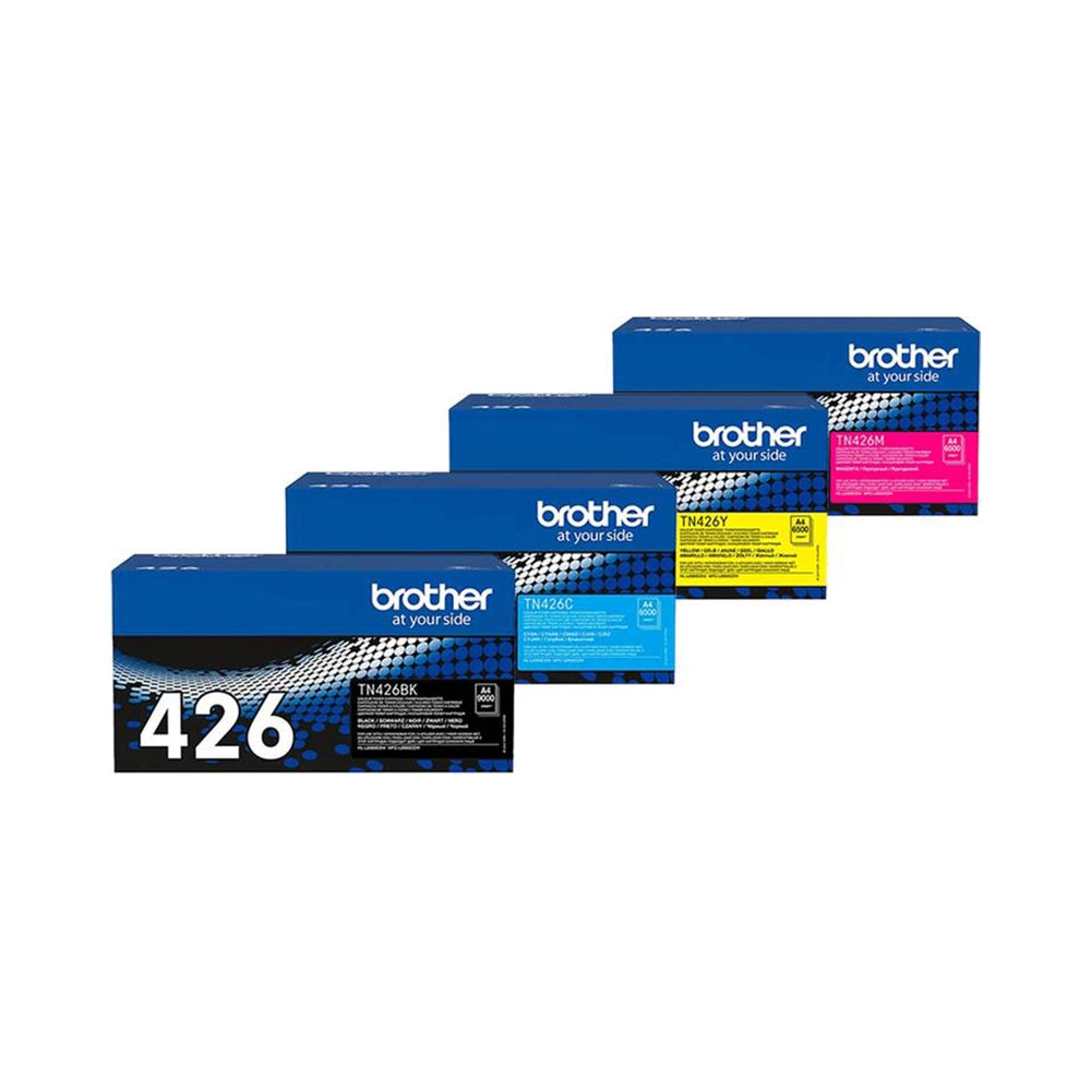 MultiPack 4 toners Brother TN-423 Grande Capacité Noir Cyan Magenta Jaune Image principale du produit