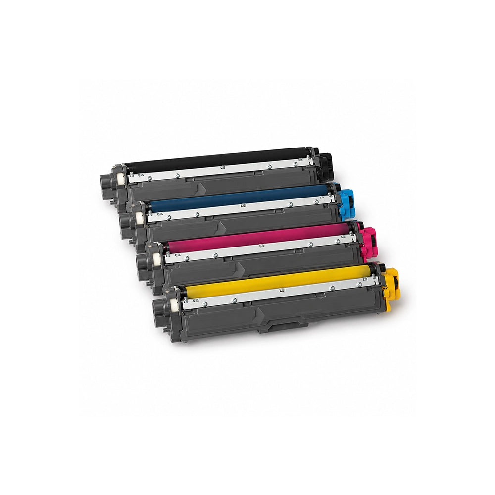 MultiPack 4 toners compatibles Brother TN-241 TN-245 Noir Cyan Magenta Jaune