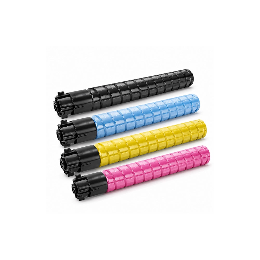 MultiPack 4 toners compatibles Ricoh MP C300 MP C400 MP C401 Noir Cyan Magenta Jaune