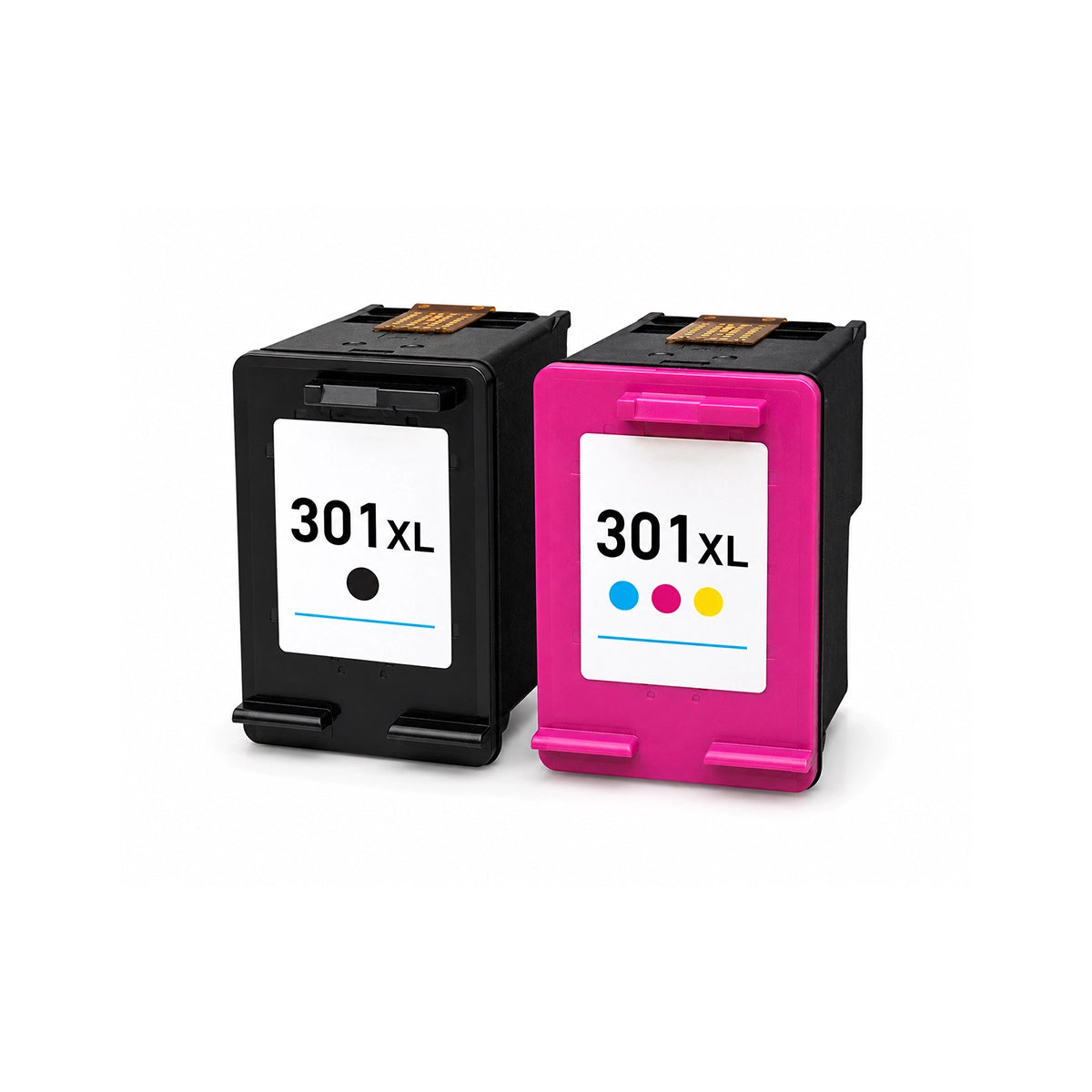 MultiPack Compatible HP 301 XL Noir et Couleur