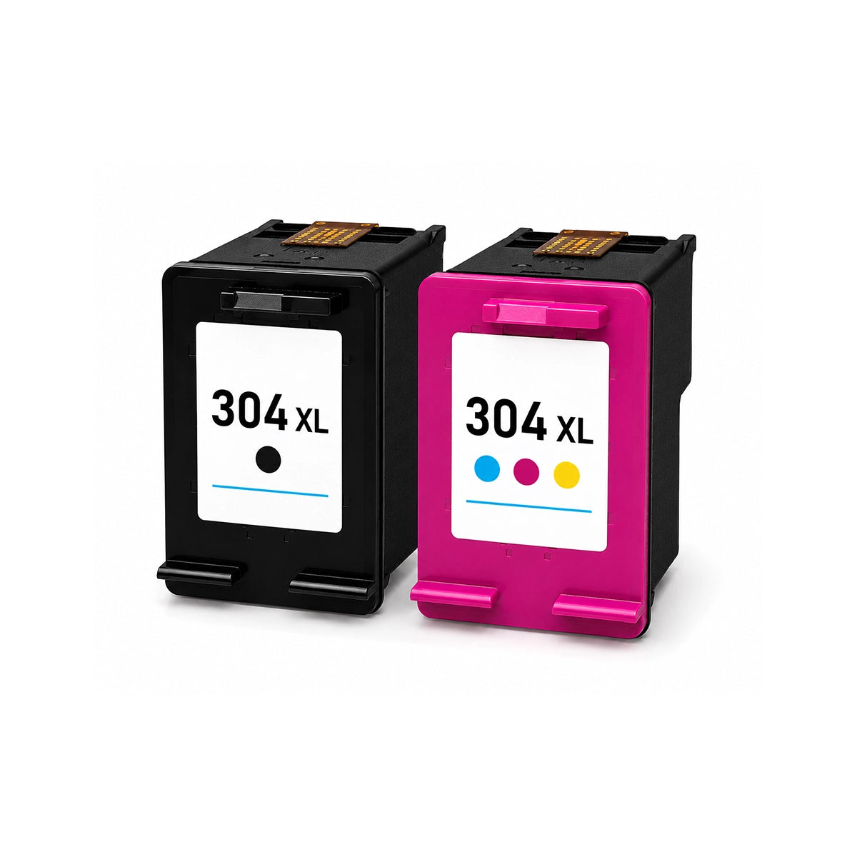 MultiPack compatible HP 304 XL Noir et Couleur haute capacité pour imprimantes HP