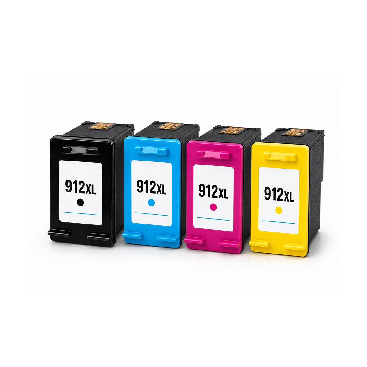 MultiPack compatible HP 912 XL Noir Cyan Magenta Jaune haute capacité pour imprimantes HP OfficeJet