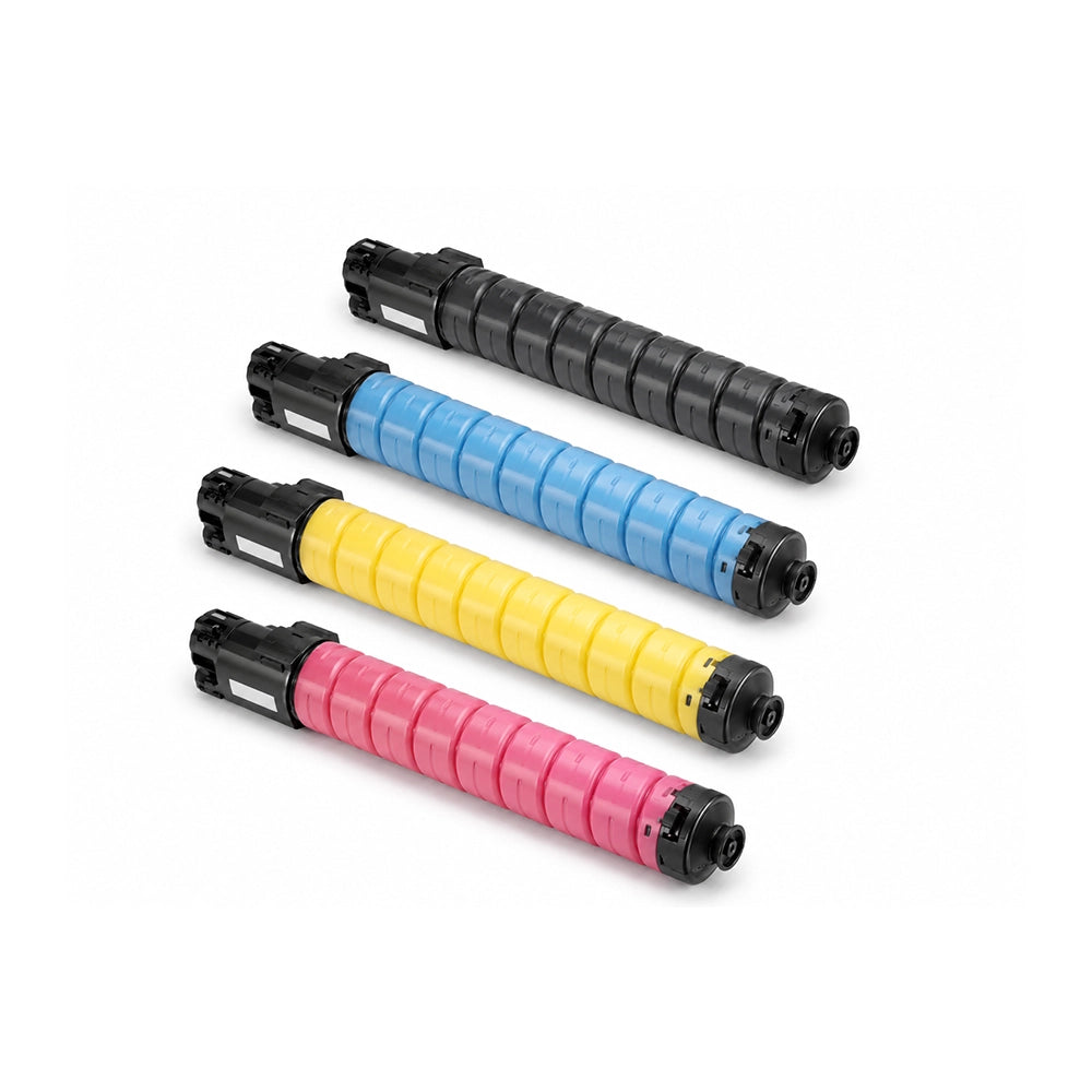 MultiPack toners compatibles Ricoh MP C4501 MP C5501 842052 842051 842050 842049 Noir Cyan Magenta Jaune Image principale du produit