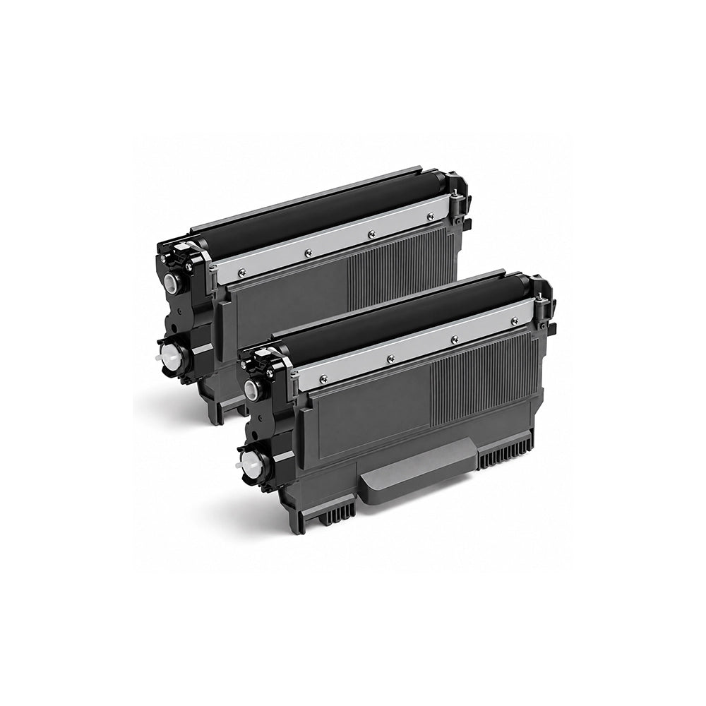 Pack 2 toners compatibles Brother TN-2220 Noir Grande Capacité