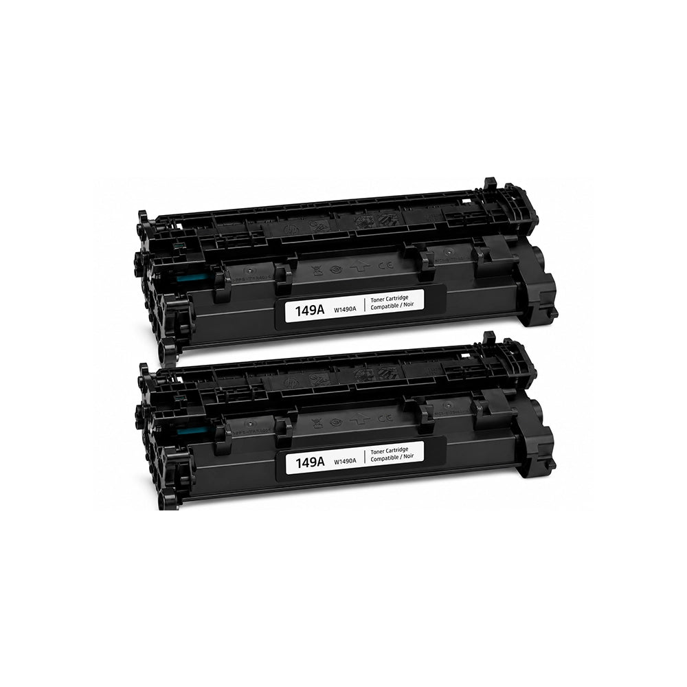 Pack de 2 toners compatibles HP 149A W1490A Noir pour imprimantes HP LaserJet Pro Image principale du produit