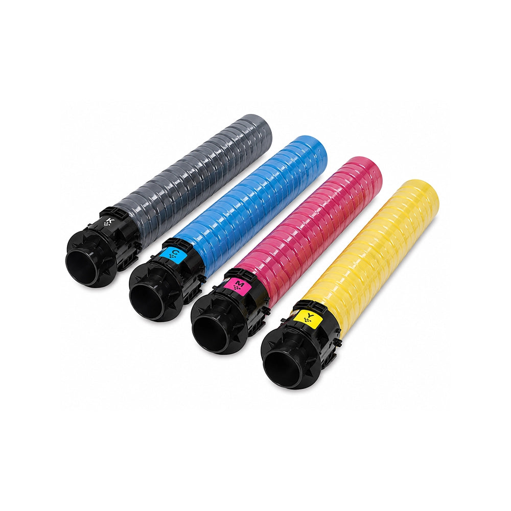 Pack 4 toners compatibles Ricoh MP C3003 MP C3503 841817 841820 841819 841818 Noir Cyan Magenta Jaune