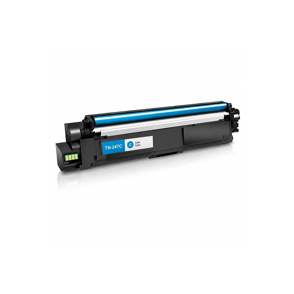 Toner compatible Brother TN-247C Cyan Grande Capacité
