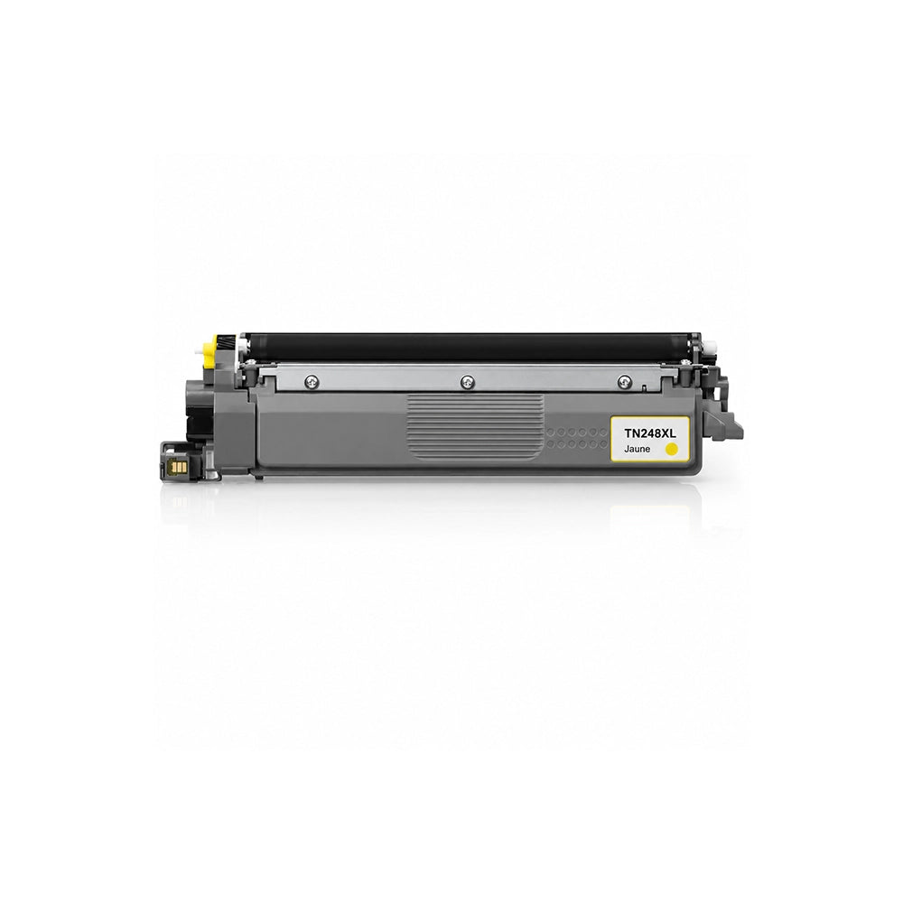 Toner compatible Brother TN-248XLY Jaune Grande Capacité