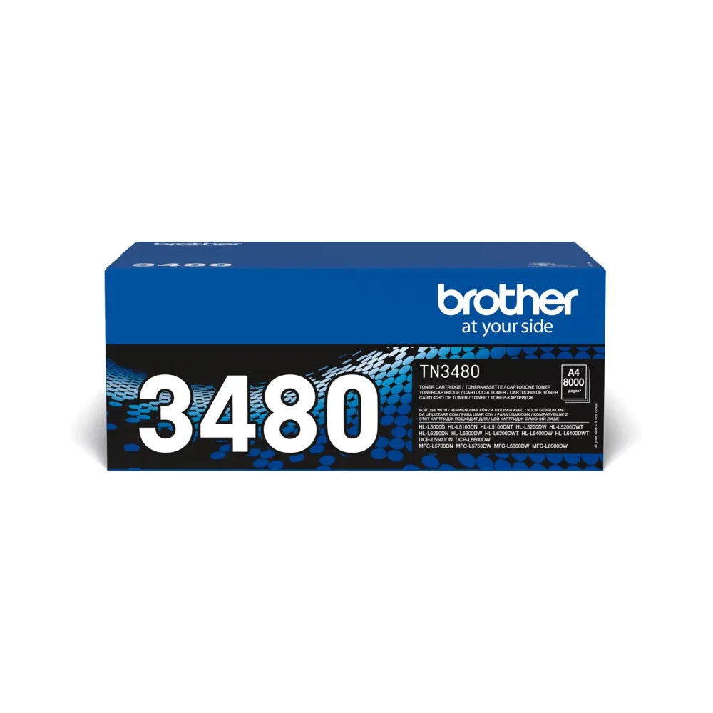 Toner Brother TN-3480 Noir Grande Capacité d'origine