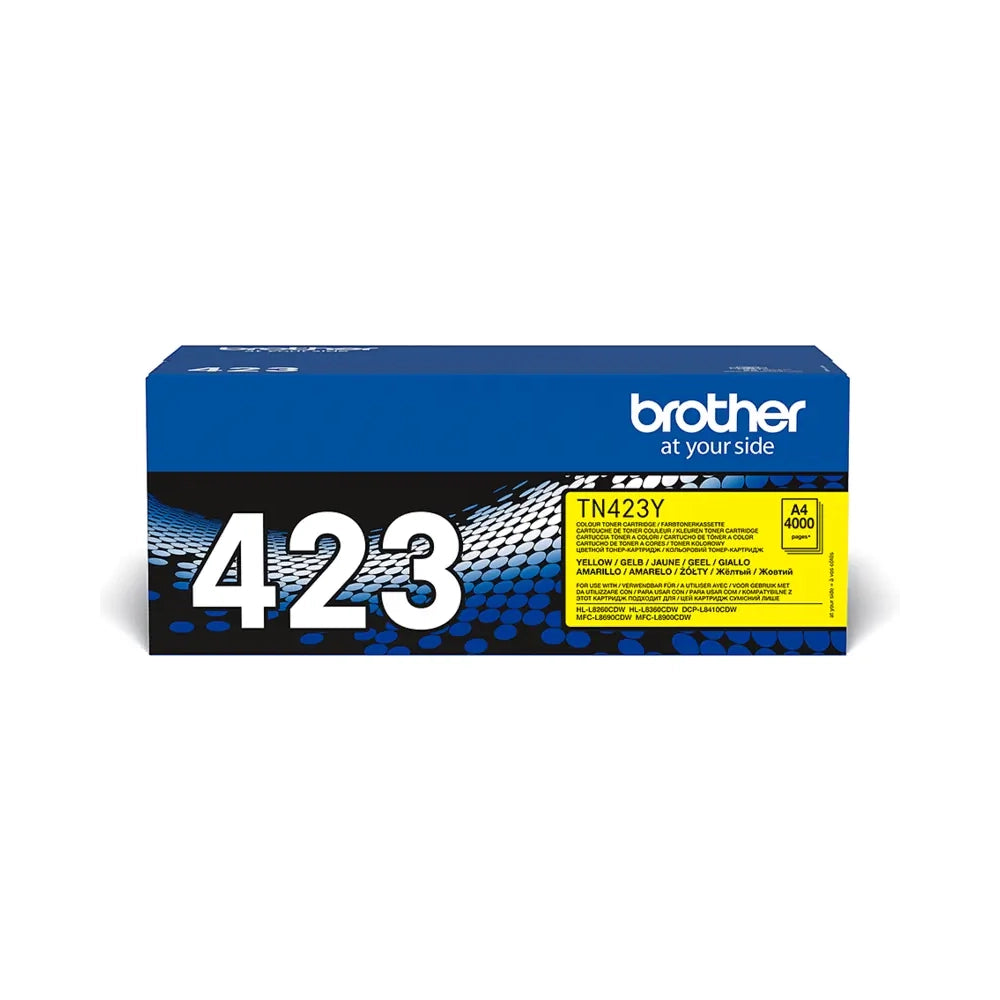 Toner Brother TN-423Y Jaune Grande Capacité d'origine Image principale du produit