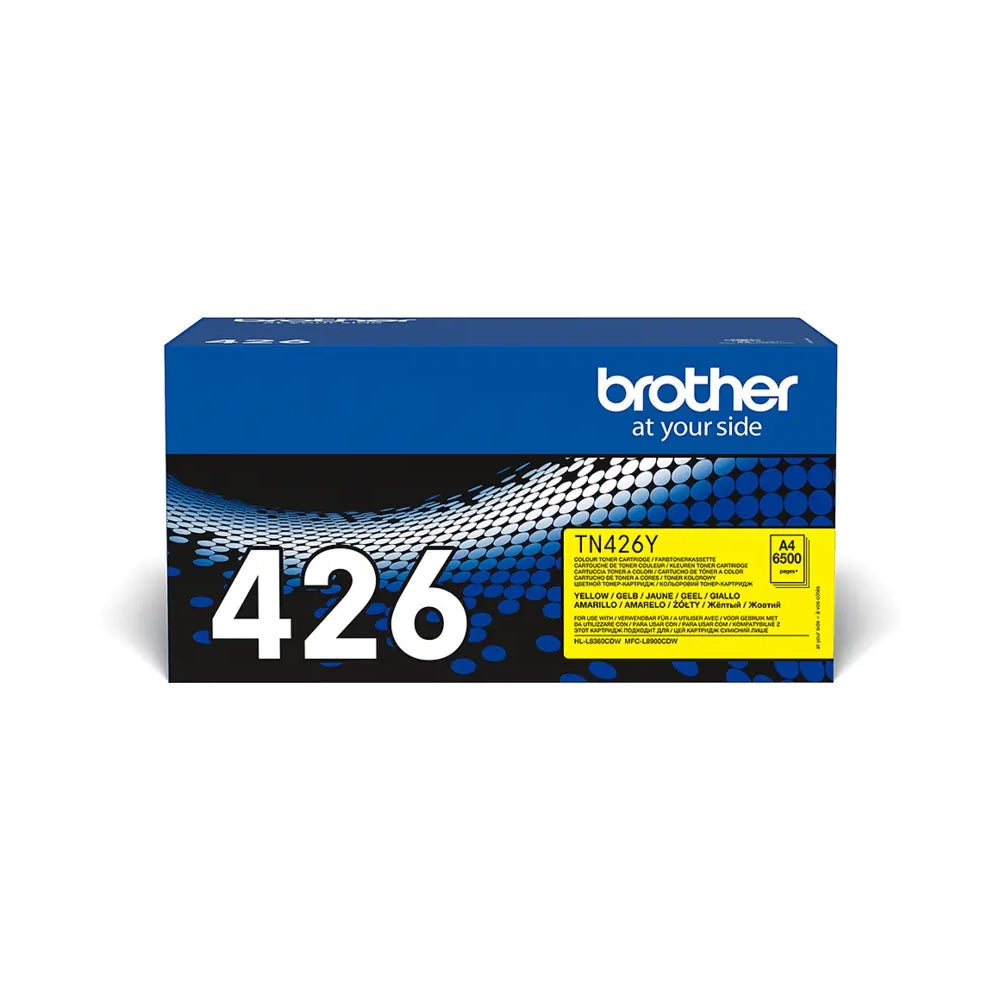 Toner Brother TN-426Y Jaune Très Grande Capacité d'origine Image principale du produit