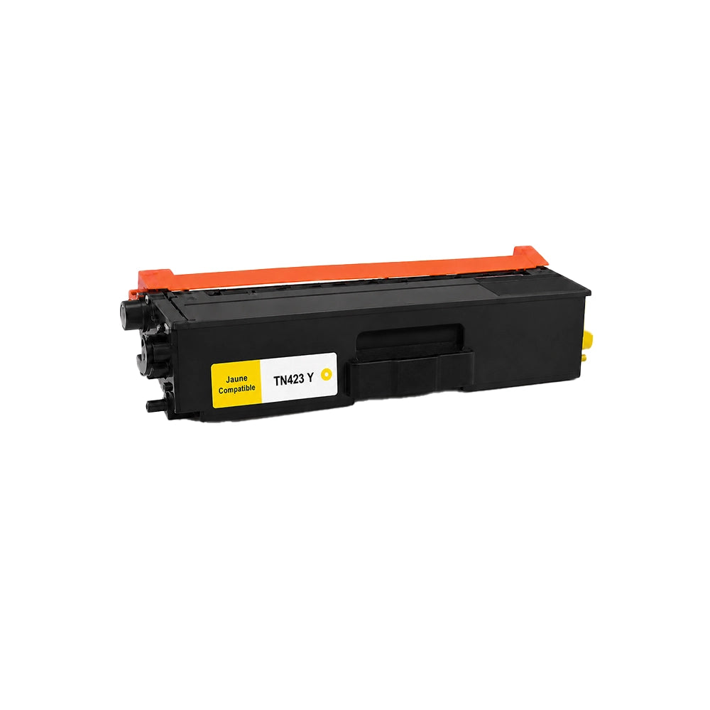 Toner compatible Brother TN-423Y Jaune Grande Capacité