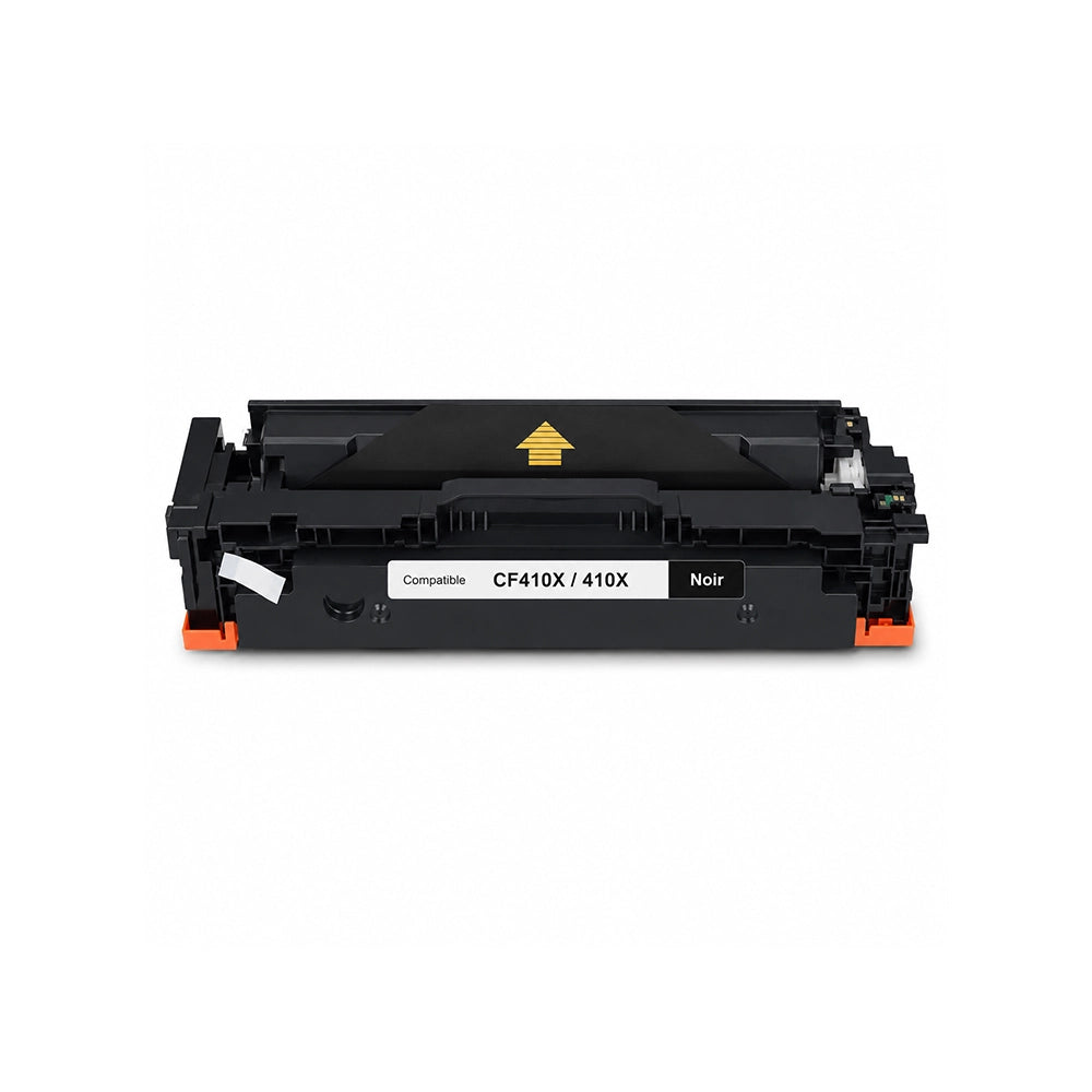 Toner compatible HP CF410X 410X Noir grande capacité pour imprimantes HP Color LaserJet Pro Image principale du produit