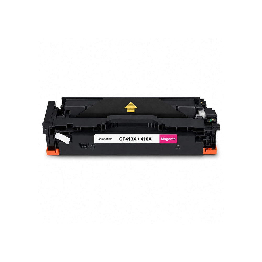 Toner compatible HP CF413X 410X Magenta grande capacité pour imprimantes HP Color LaserJet Pro Image principale du produit