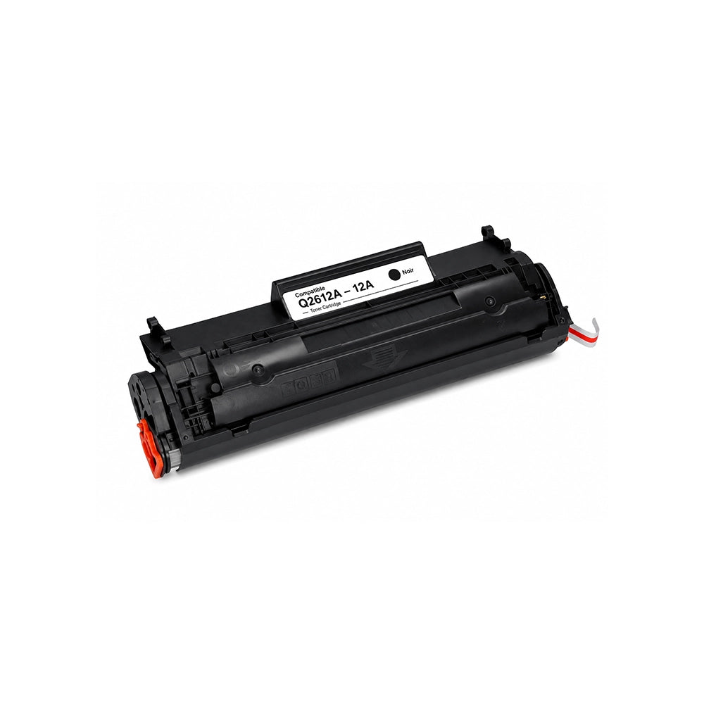 Toner compatible HP Q2612A 12A Noir pour imprimantes laser HP