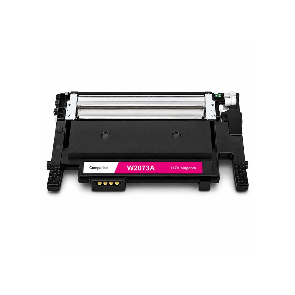 Toner compatible HP W2073A 117A Magenta pour imprimantes HP Color Laser