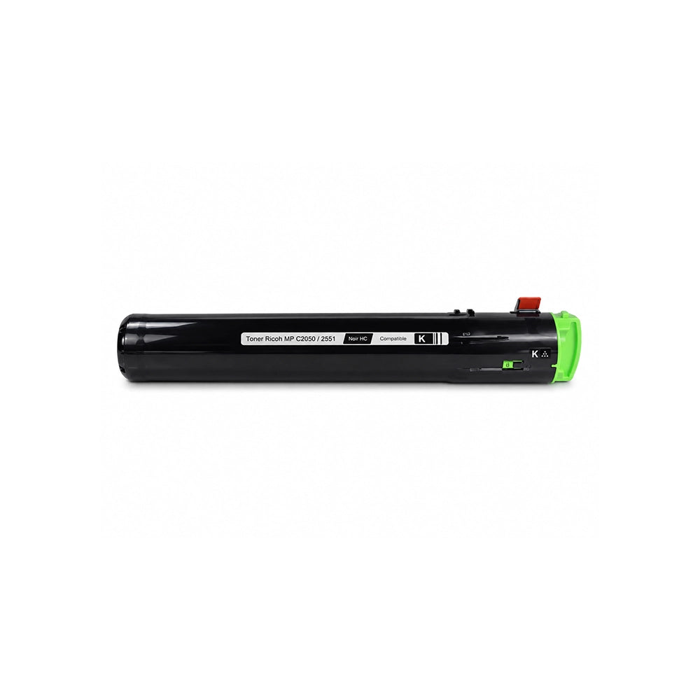 Toner compatible Ricoh 841196 MP C2050 MP C2551 Noir grande capacité