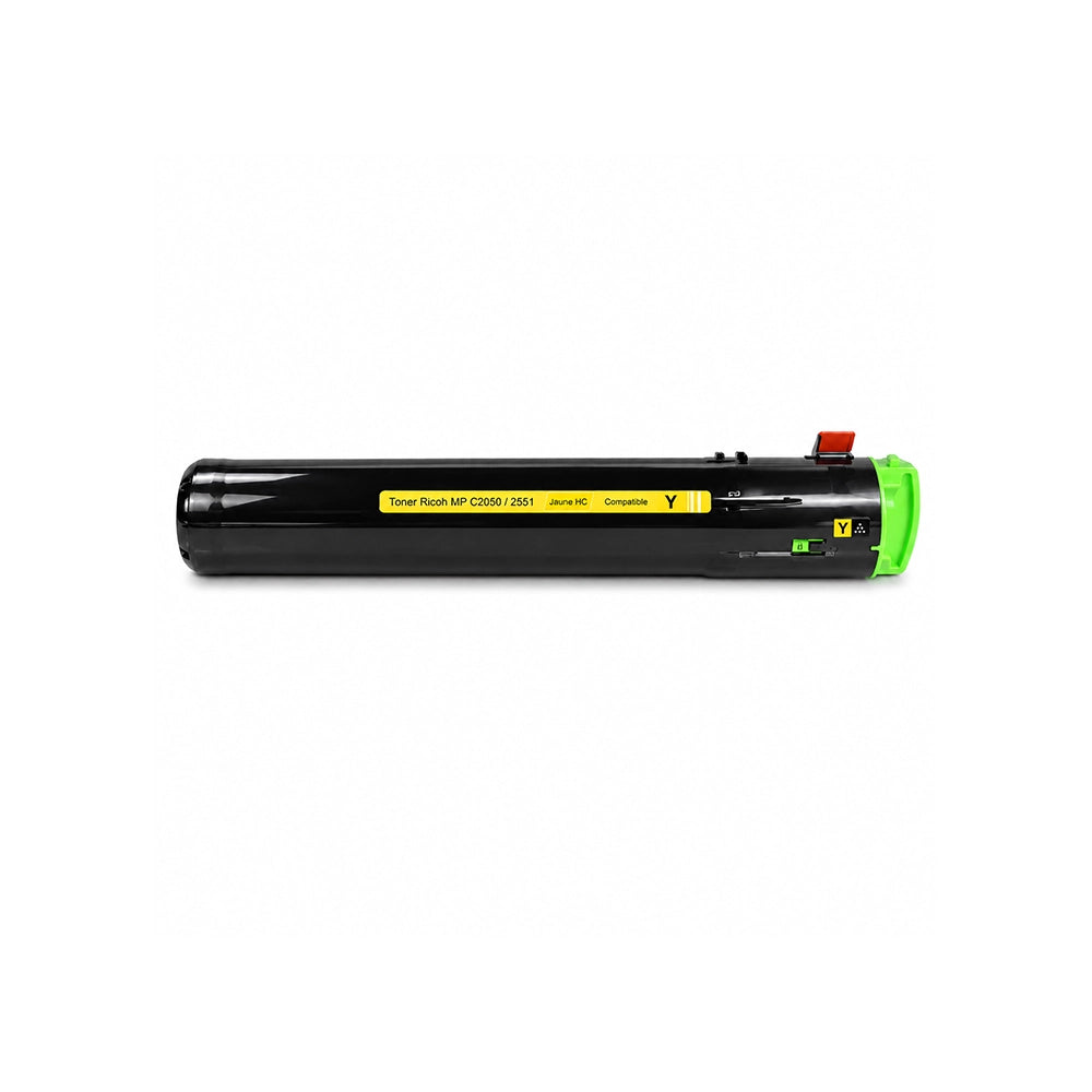 Toner compatible Ricoh 841199 MP C2050 MP C2551 Jaune grande capacité