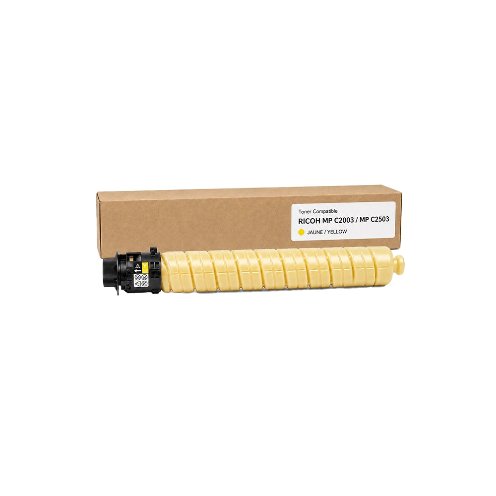 Toner compatible Ricoh 841926 MP C2003 MP C2503 Jaune pour imprimantes multifonctions Ricoh Image principale du produit