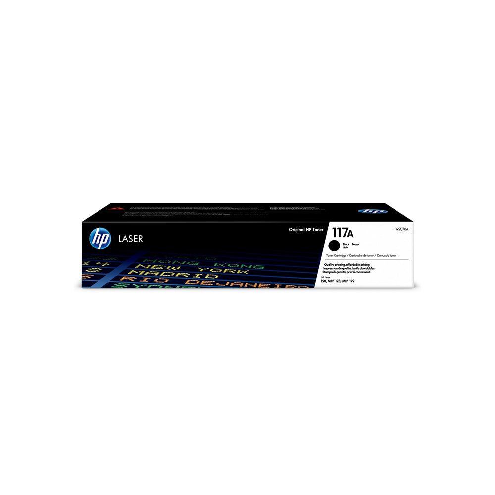 Toner HP 117A W2070A Noir pour imprimantes HP Color Laser Image principale du produit