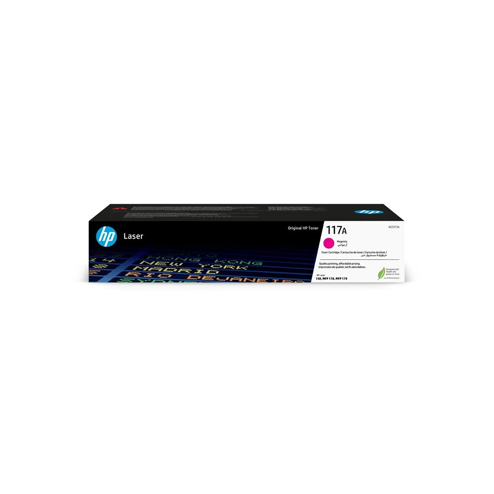 Toner HP 117A W2073A Magenta pour imprimantes HP Color Laser Image principale du produit