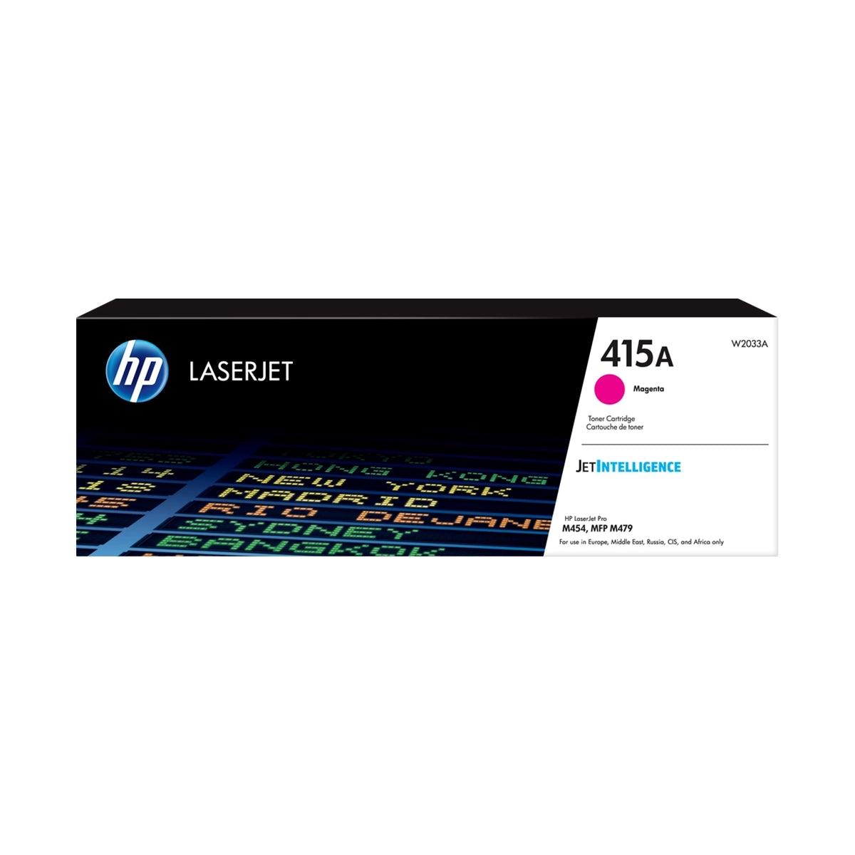 Toner HP 415A Magenta original W2033A pour imprimantes HP Color LaserJet