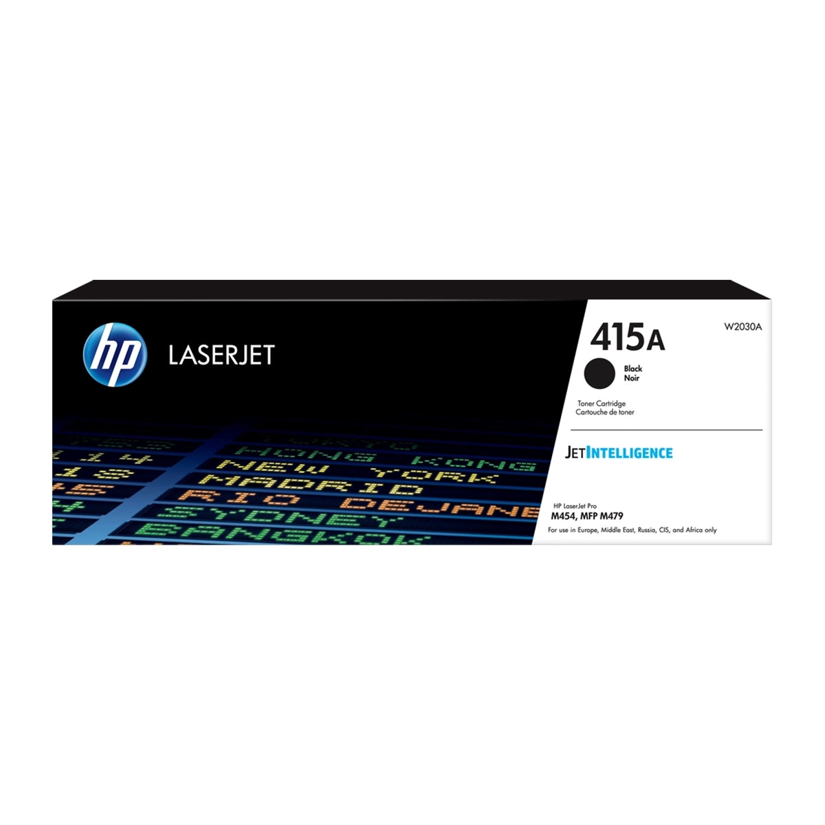 Toner HP 415A Noir original W2030A pour imprimantes HP Color LaserJet