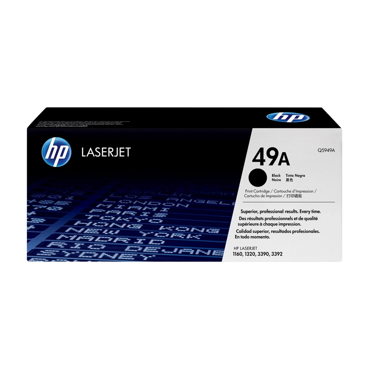 Toner HP 49A Noir original Q5949A pour imprimantes HP LaserJet