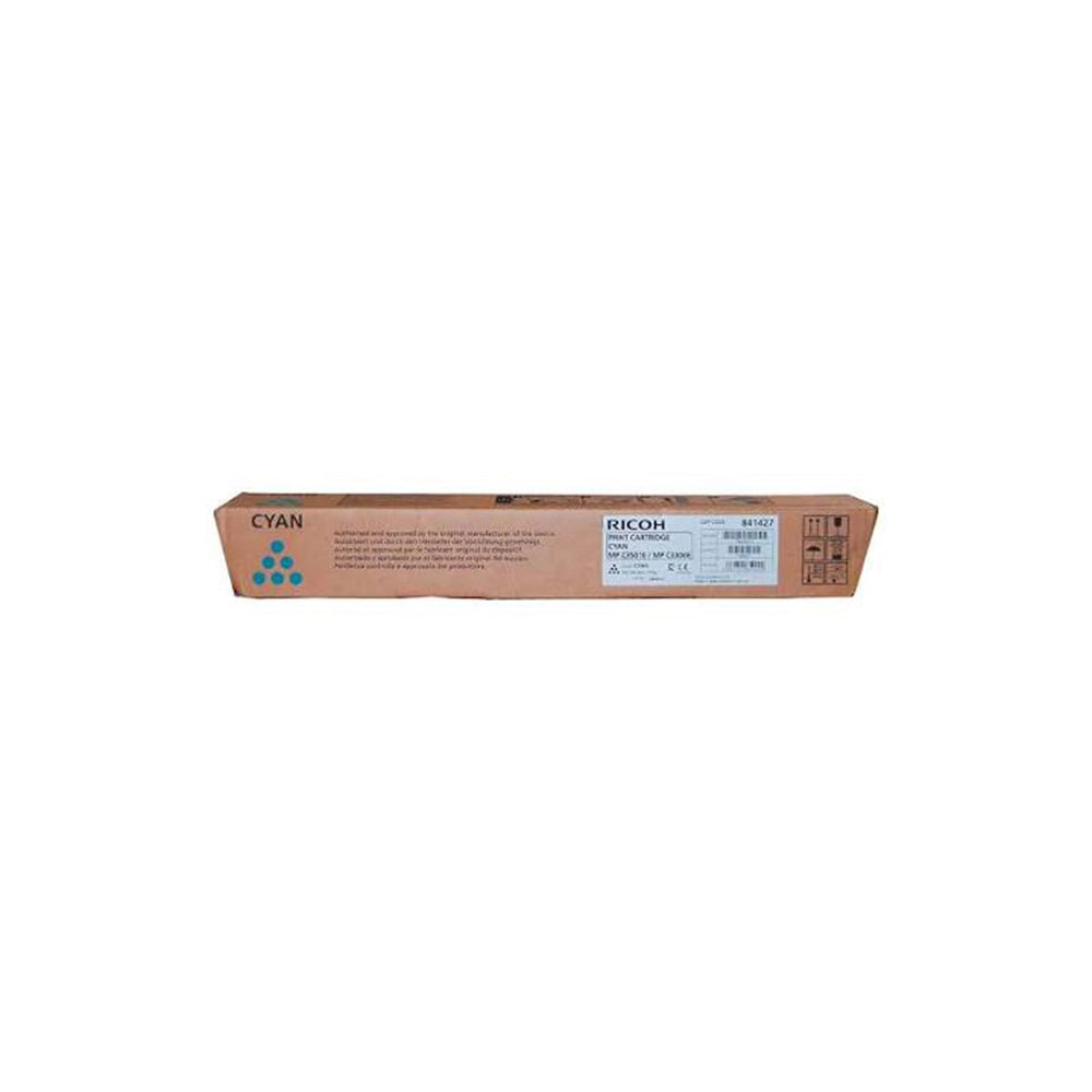 Toner Ricoh 841427 MP C3501 MP C3300 Cyan pour imprimantes multifonctions Ricoh