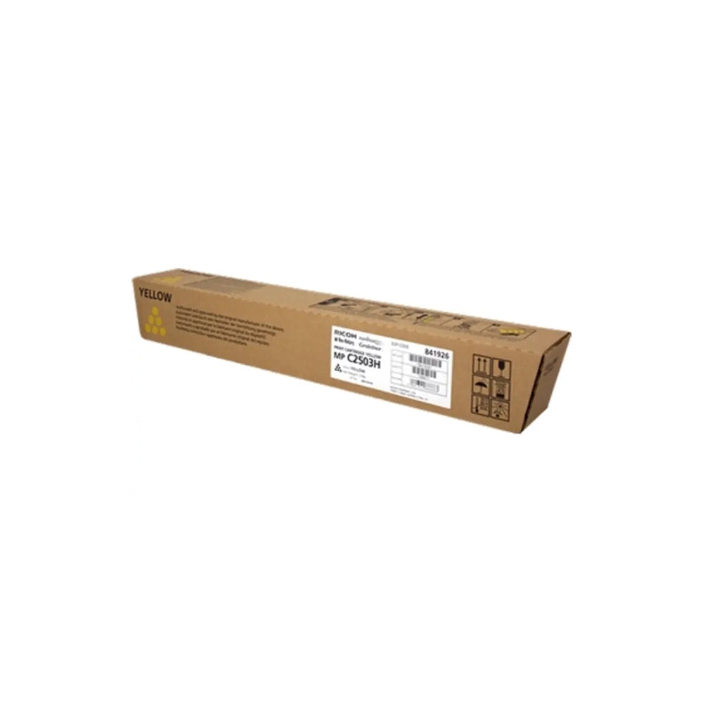 Toner Ricoh 841926 MP C2003 MP C2503 Jaune pour imprimantes multifonctions Ricoh Image principale du produit